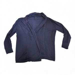 GAP Navy Open-Front Shawl Cardigan‎ - Women's S